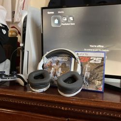 Ps5  With Games N Headset