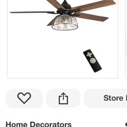 52 inch indoor cooling fan LED