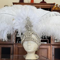 Bridal Headpiece-Tocado para novia hora loca