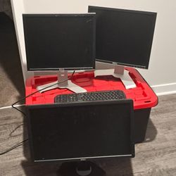 3 Desktop Computer Screen Only For $20 Each