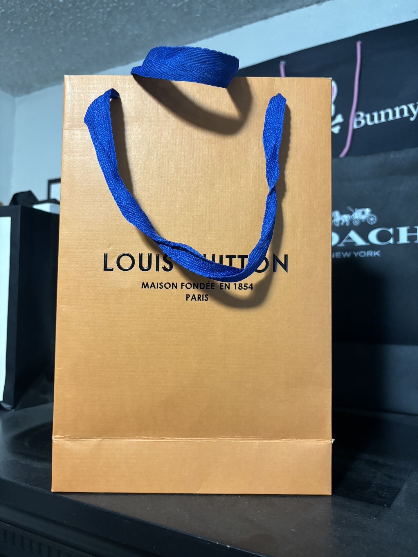 Louis Vuitton Gucci Versace Shopping Bags 