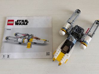 🖤 LEGO Star Wars Y-Wing Fighter (From Set 75365) From retired set