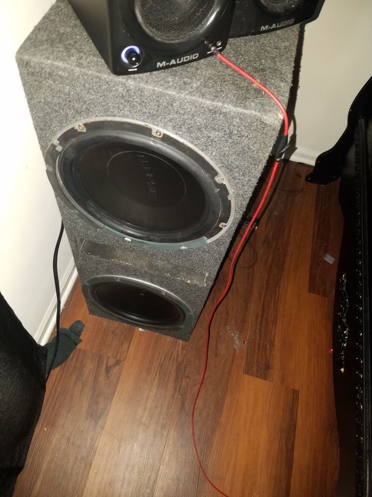 12' eclipse subwoofers