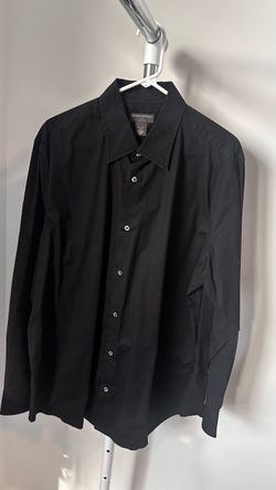 Banana Republic Stretch Long Sleeve Shirt - Black XL