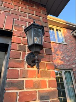 Exterior lamps 6 available all for $120