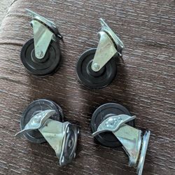 Four 3" Castor Wheels 