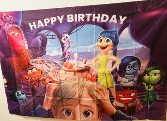 Inside Out Birthday Decorations
