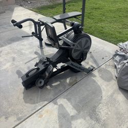 Nordic Track Rw200& Bench Press Set