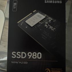 Samsung SSD 980 1TB PCle 3.0x4, NVMe M.2 2280