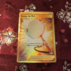 Scoop Up Net Pokemon Trainer Card