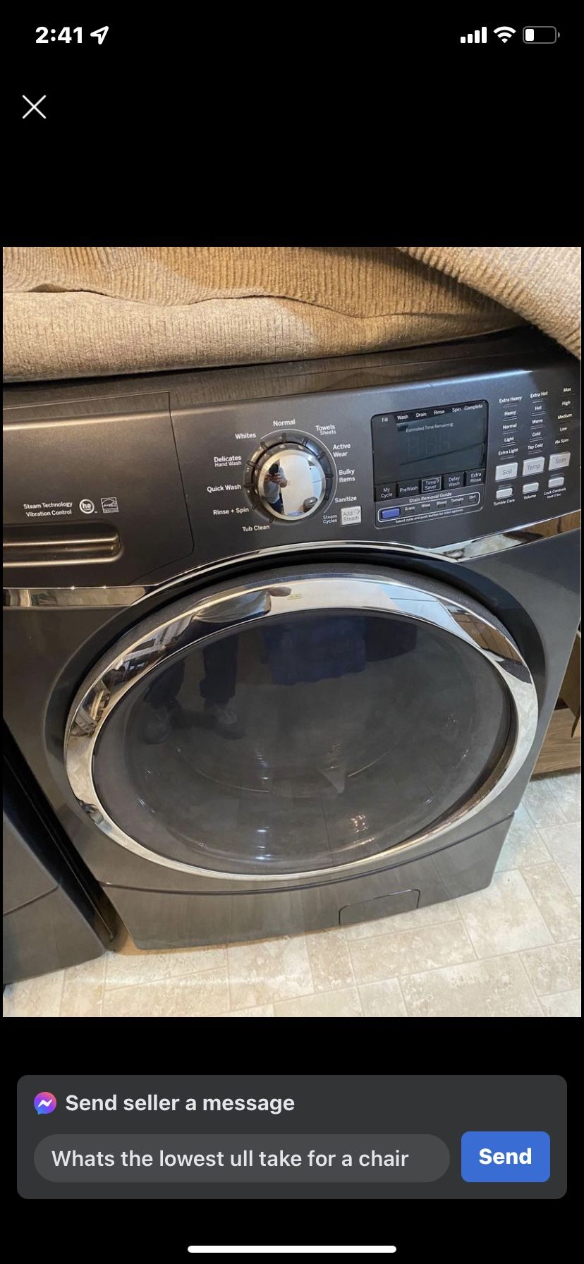 Set Washer And Dryer 