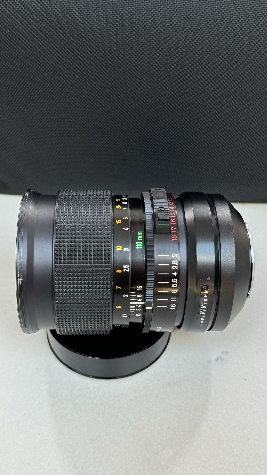 This Hasselblad Carl Zeiss T* Planar F 110mm f2 Lens
