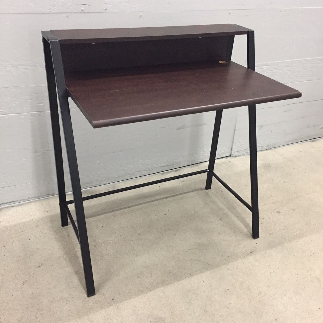 Desk with Built in Shelf
