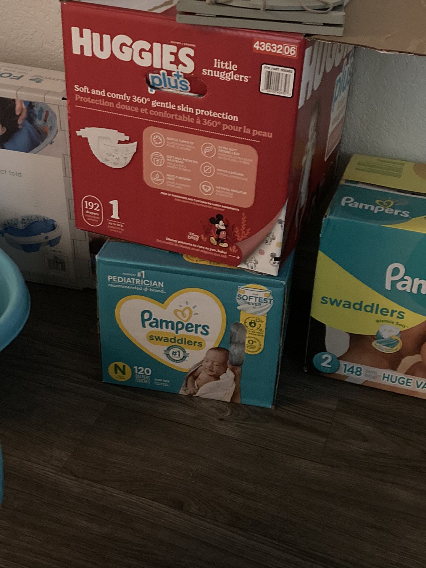 New Born Pampers