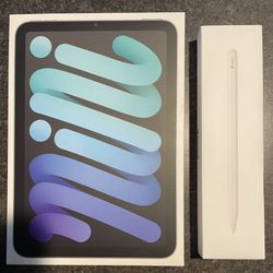 iPad Mini 6 With Apple Pencil