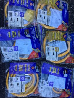 Brand New gas connectors I for hot water tank stoves and other appliances a