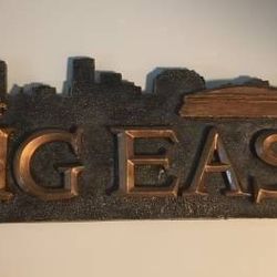 ELEGANT THE BIG EASY STONE WALL PLAQUE - $45 (Harahan)