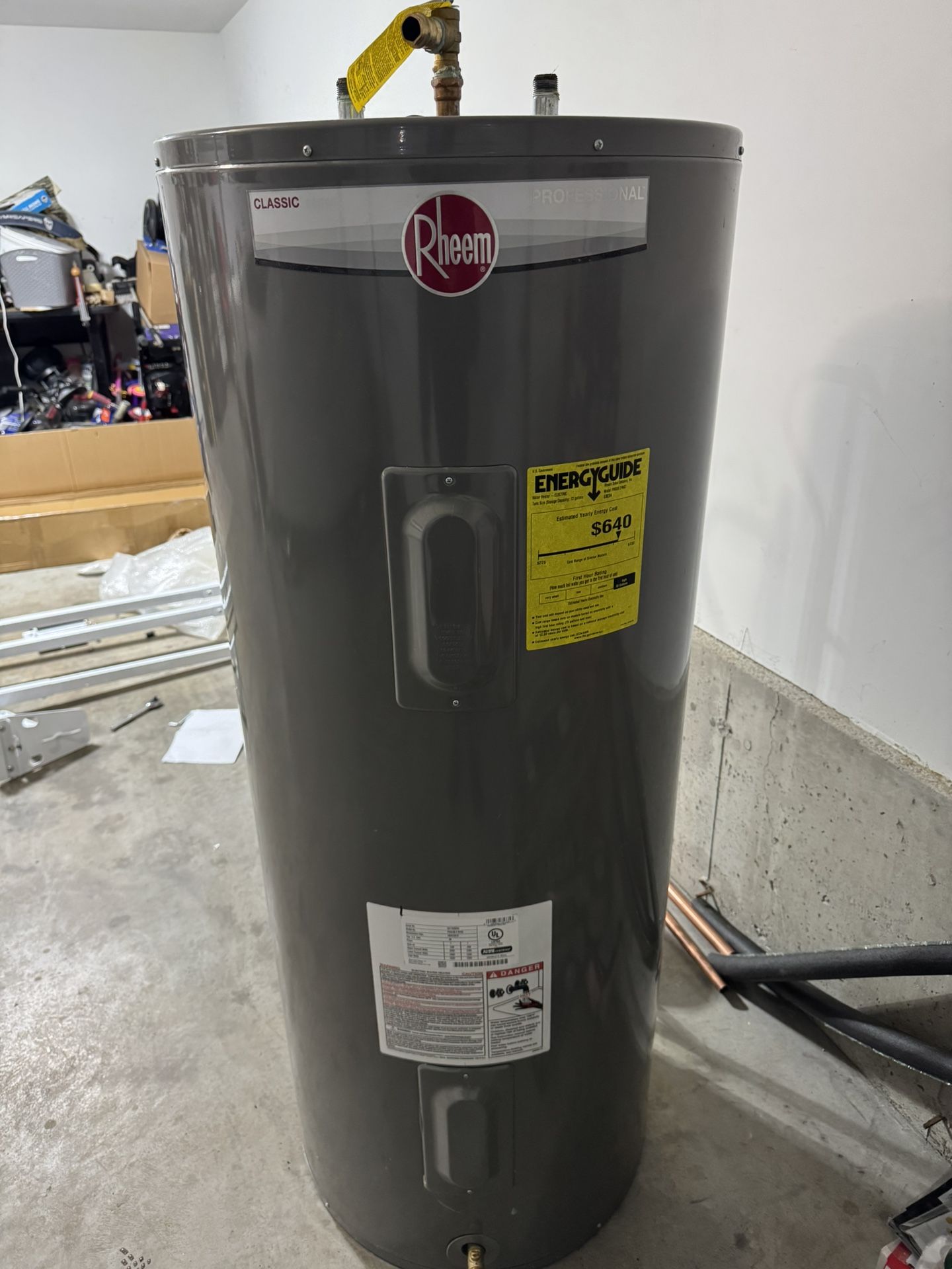 Rheem 80 Gallon Electric Water Heater