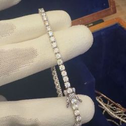 Moissanite Tennis Bracelet