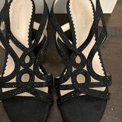 Black Dressy Sandals
