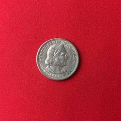 1893 Columbian Exposition Silver Half Dollar