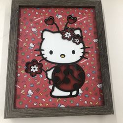 Sanrio Hello Kitty Lady Bug Canvas