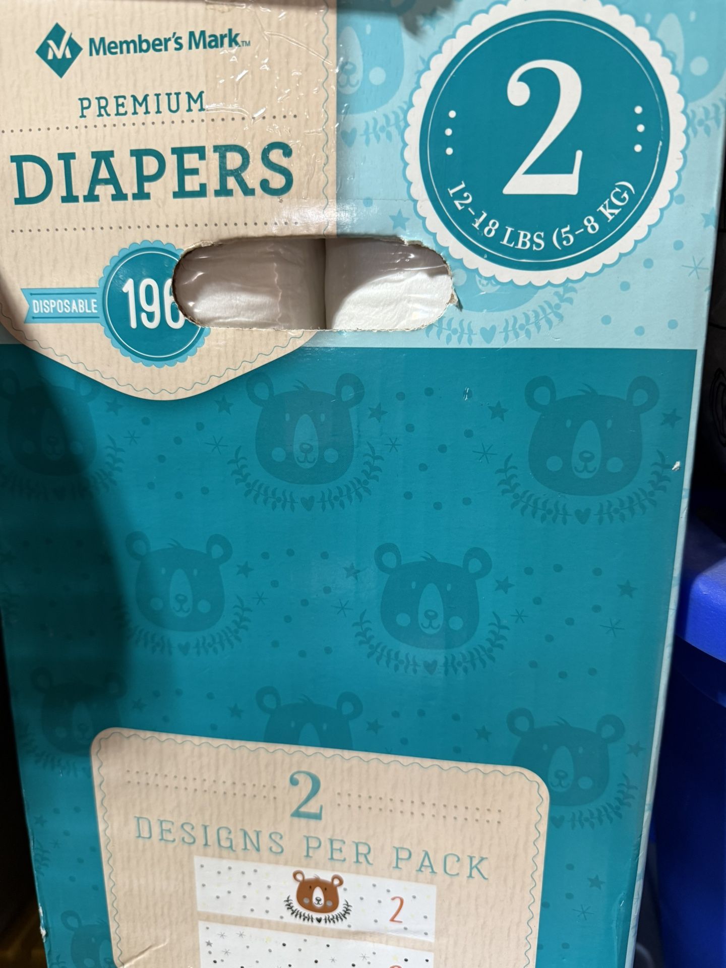 New Box Of Size 2 Diapers 