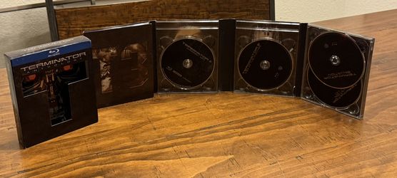 New Terminator Anthology Set Blue Ray