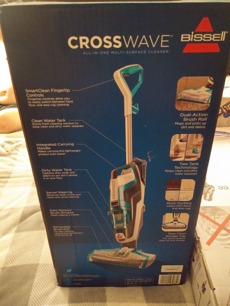 Bissell crosswave multi floor vacuum cleaner