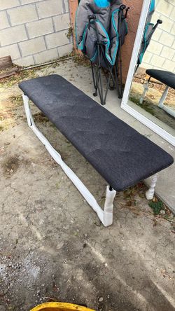 Brand NEW!! entrance Bench chocolate gray