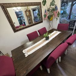 Dinning table and chair