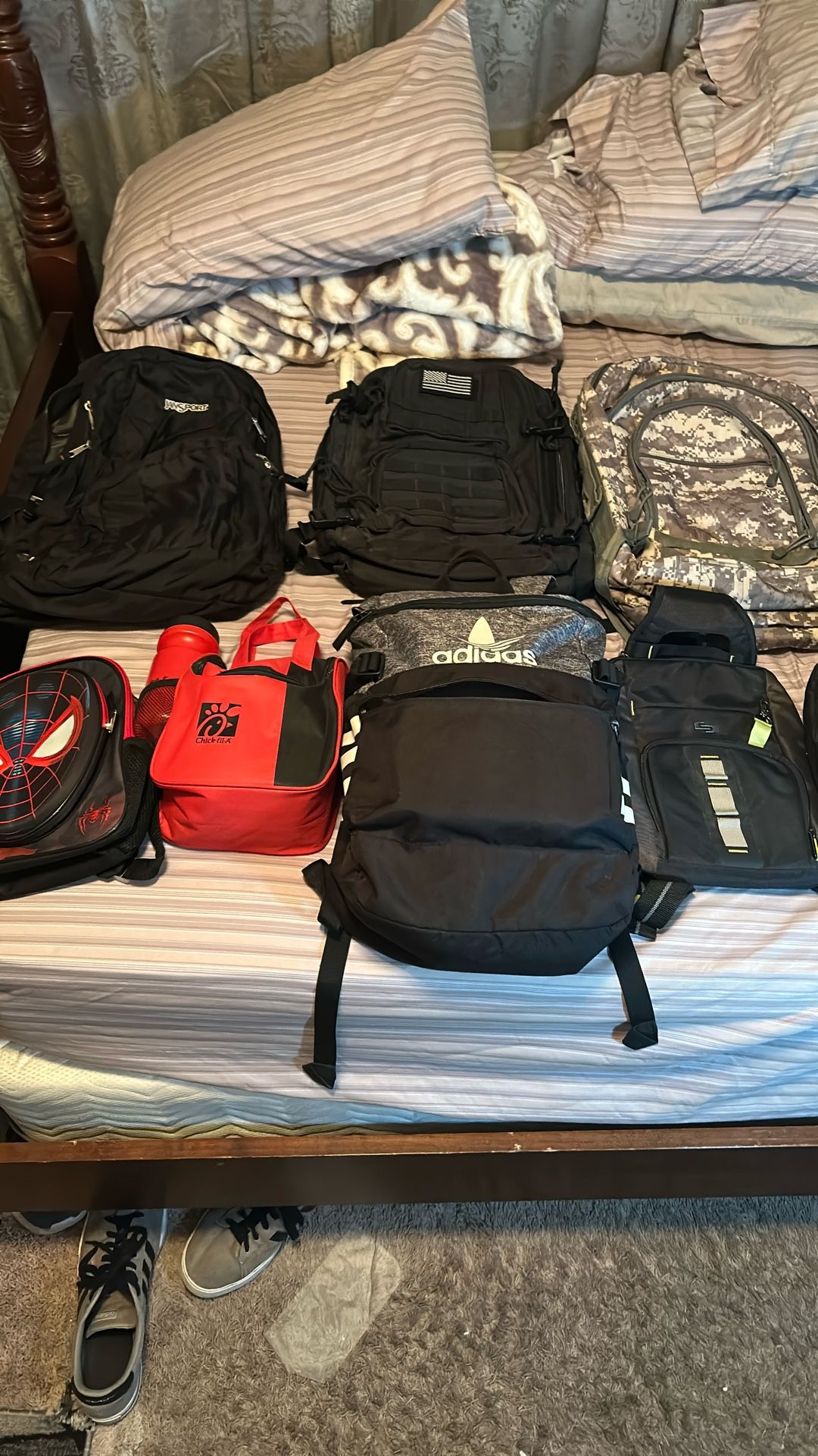 Backpack New Adidas Jansports Chickfila Military Grade Premium Quality