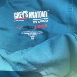 GreysAnatomy Medical scrubs Size Medium Top& Bottom Set