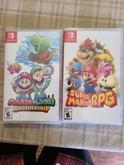 Mario & Luigi Brothership AND Super Mario Rpg - Nintendo Switch Nintendo Switch 2