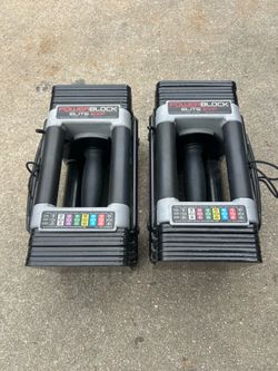 PowerBlock Elite Adjustable Dumbbells