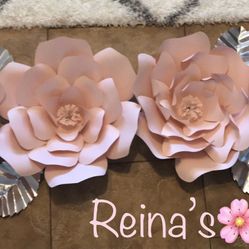 Flores de papel