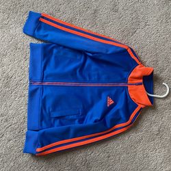 Bright blue track jacket Size 4 T
