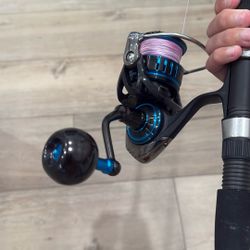 diwaw saltist 5k on a costom 7,6 medium heavy 