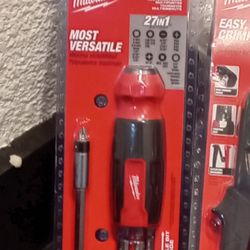 Milwaukee 27in1 - 14in1 & Ratcheting Crimper/Stripper