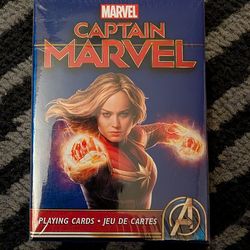 Captain Marvel Playing Cards