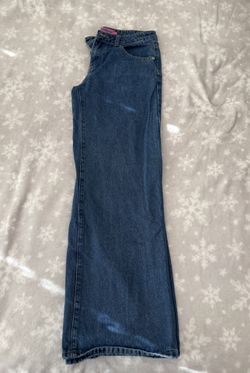 Edikted Navy jeans - size S