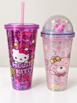 Brand-New Glitter Tumblers — Never Used!