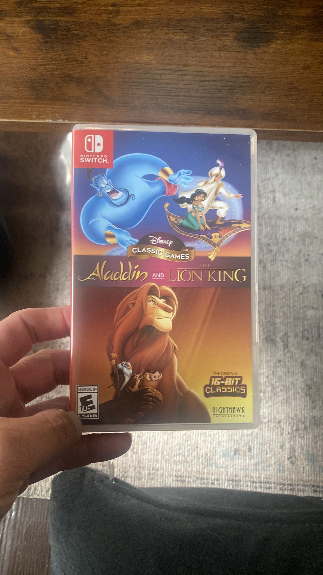 aladdin and lion king nintendo switch game