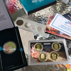 Collector Series Coins, 1942, Silver1990, 2009 Gold Coins 