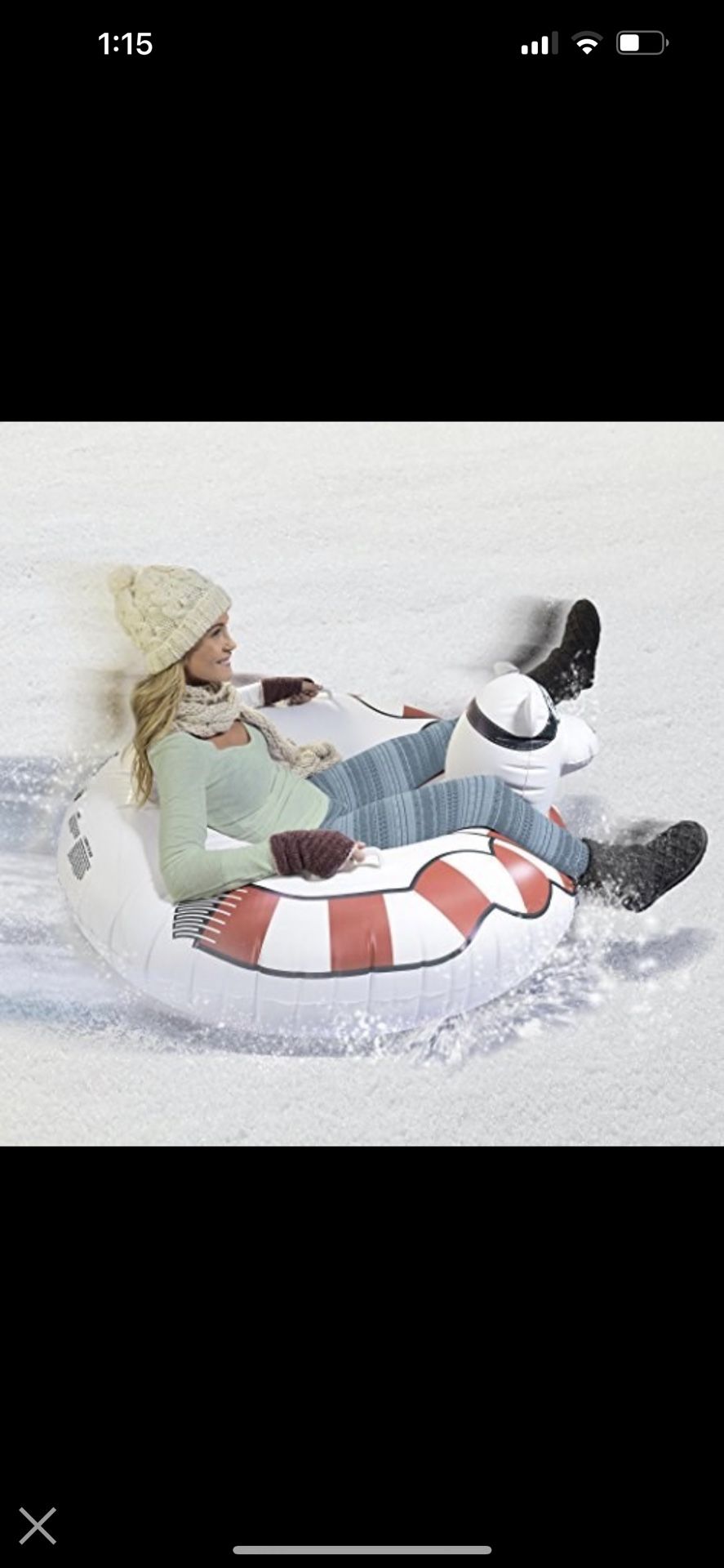 Go float Winter Snow Tube Inefable 