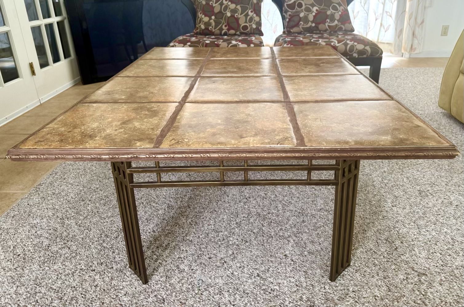 Tile Top Coffee Table. Marked Down to $50