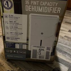 35 pint capacity dehumidifier