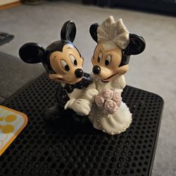 Disney Wedding Topper Ceramic 