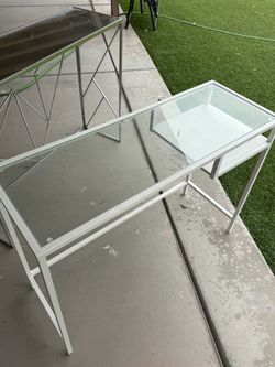 ikea glass table