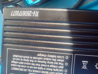 Cargador de batería para bicicleta electrica  54.4V 7.0A 382.2W